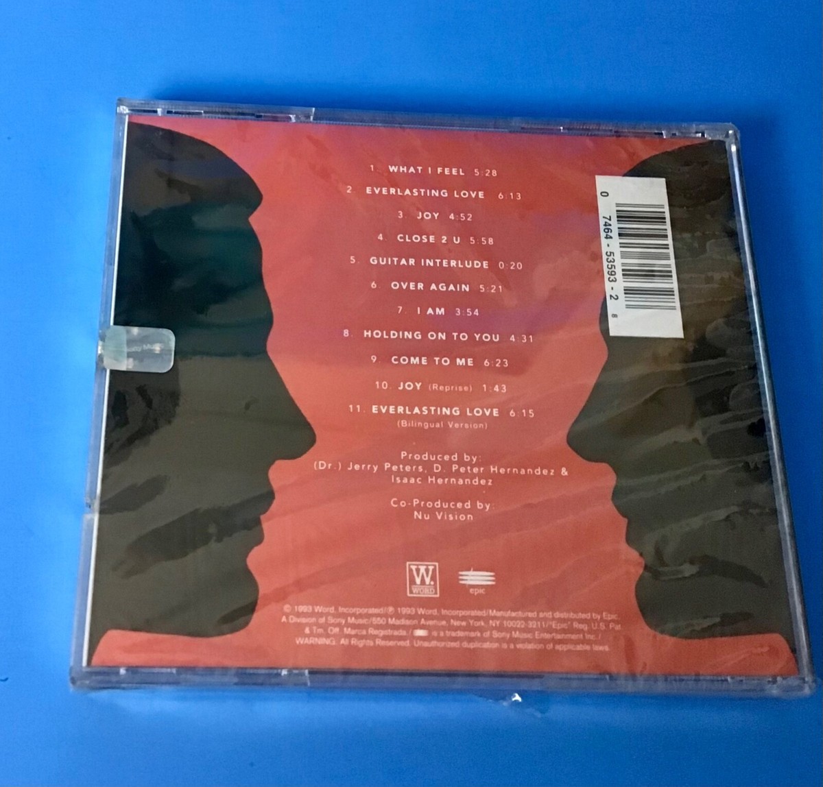 Nu Vision - Everlasting Love CD - Brand New SEALED