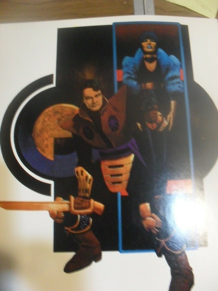 CODY STARBUCK PORTFOLIO. 5 Color Plates. Signed & Numbered HOWARD CHAYKIN Comic Art