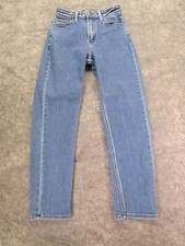 Just Black Jeans Womens 24 Blue Medium Wash Denim Made in USA