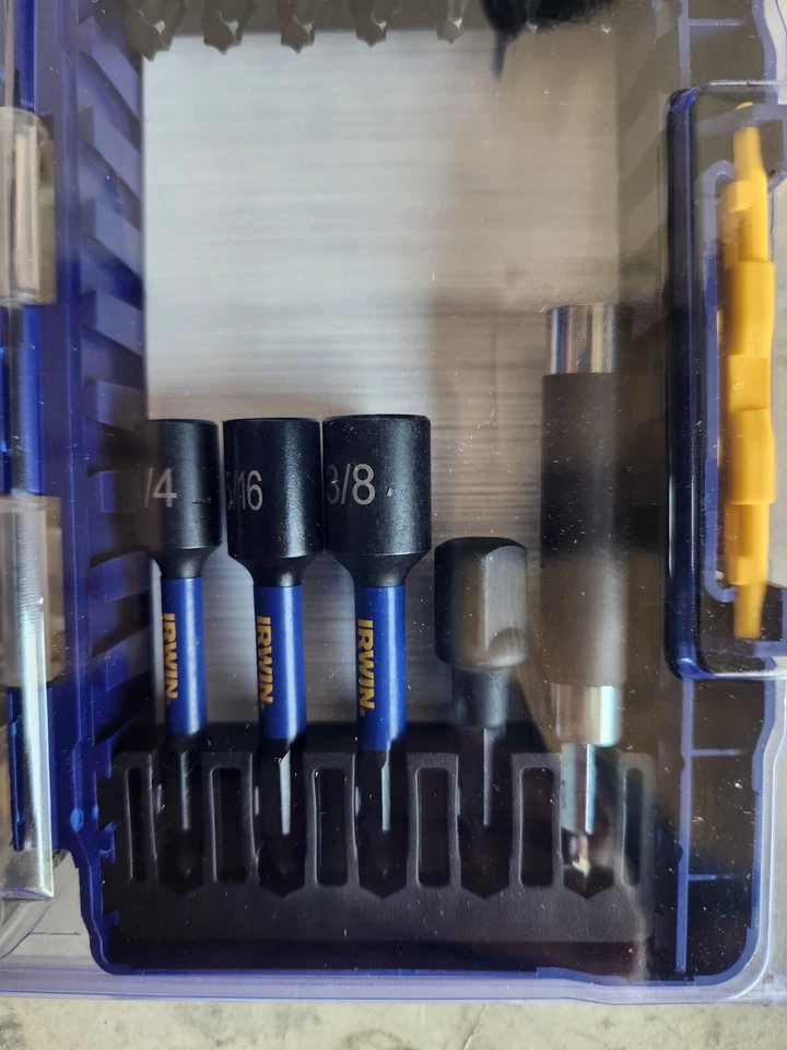 *NEW* Irwin IWAF1333 Impact Screwdriver Bit Set 33 PC. (#125) - Image 3 of 4