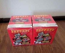 2 VOLLE BOXEN FERRARI Panini insgesamt 100 Packungen