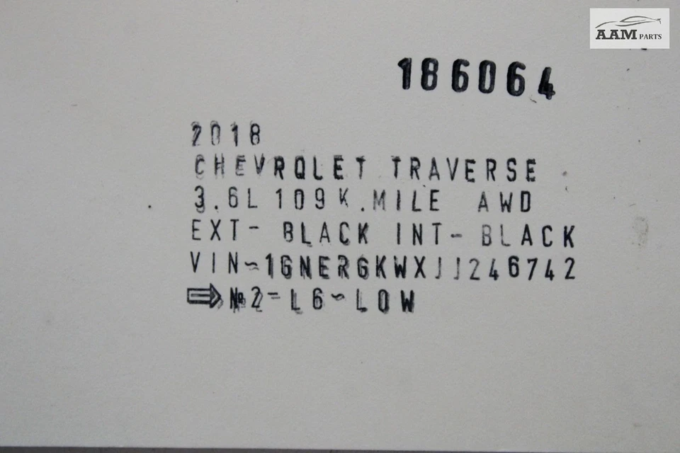 Chevrolet Traverse 2018-2023 3,6 L tracción delantera sistema de escape tubo de corte OEM Foto 4 de 4