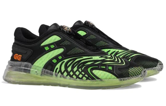 Baskets homme GUCCI Z1483 noir/vert ultrapace pointure 8,5 G