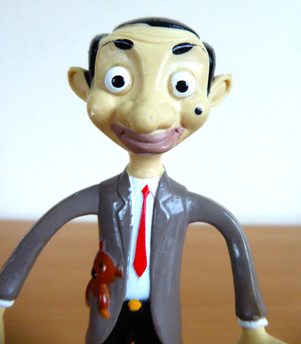 Mr Bean Bendy Figure 5.5" Toy Rowan Atkinson Tiger Aspect FREE POST - Picture 3 of 6