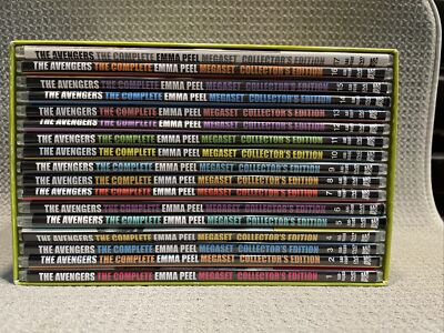 THE AVENGERS Complete Emma Peel SERIES Mega-Set Collectors DVD 17