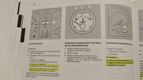 LIBRETTO MANUALE USO E MANUTENZIONE BMW K75 - K75 S - K75 RT ITALIANO - Foto 9 di 11