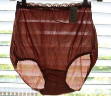 Vintage Mervyns Granny Panties Nylon Mushroom gusset SIZE 5 NOS With Tags