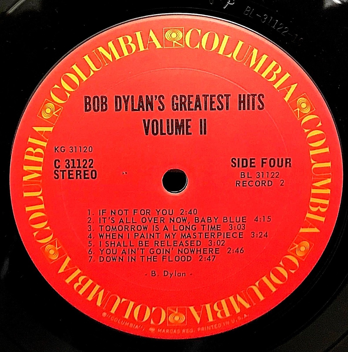 Bob Dylan's Greatest Hits Vol.II オランダ盤LP Amazon.com: BOB DYLAN GREATEST HITS VOL. II vinyl record