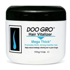 DOO GRO Mega Thick Hair Vitalizer 4oz - Helps Reduce Breakage, Longer Hair