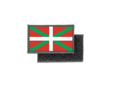 Patch Printed Badge Flag Euskadi Country Basque