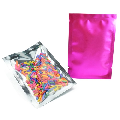 100x Clear and Matte Colored Single-Use Travel Size Sample Beauty Packaging Bags - Bild 11 von 18