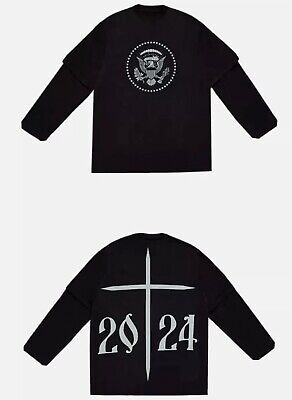 Kanye West Donda 2024 Layer L/S T Shirt Size XL Designed by Kanye West Donda 2024 Layer L/S T Shirt Size XL Designed by