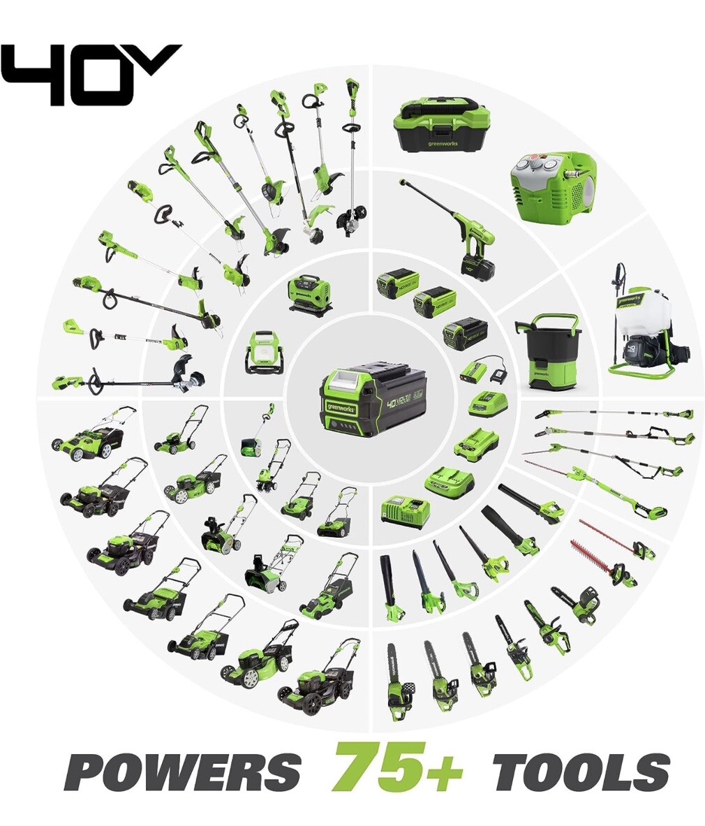 GreenWorks Pro 60V Max 24" Dual Cordless Electric Hedge Trimmer