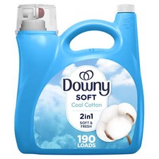 Liquid Laundry Fabric Softener and Conditioner, Cool Cotton Scent, 140 fl oz 0.14 per gallon