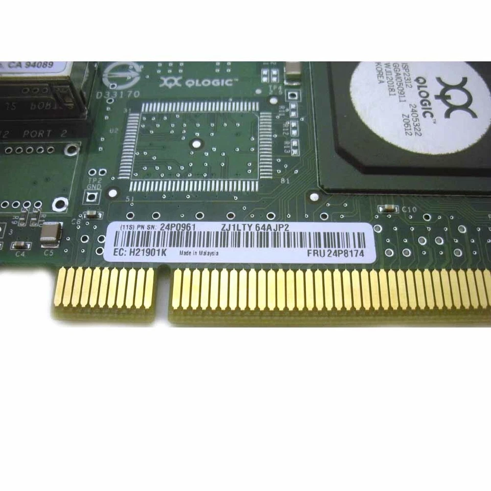 IBM 24P8174 Host Bus Adapter 2GB FC2-133 PCI-X FC - Image 2 of 2