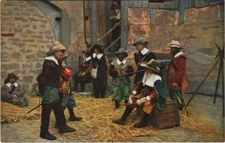 Old postcard postcard Rothenburg - Der Meistertrunk GERMANY (1074862)