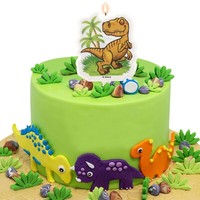 Dinosaurier Geburtstagskerze Torte Kuchen Deko Kerze Geburtstag