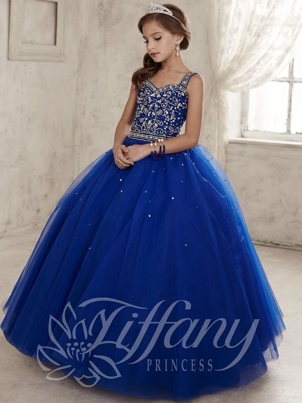 Christmas Flower Girl Princess Pageant Dance Wedding Prom Birthday Ball Gown - Image 4 of 4