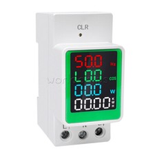 AC160-270V 0-100A Multifunctional Digital Display Power Meter Voltage Current