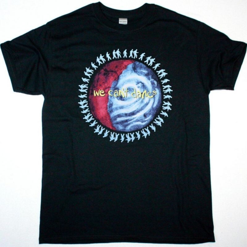 GENESIS Band We Cant Dance Tour Heavy Cotton T-Shirt for Men All Sizes MC272