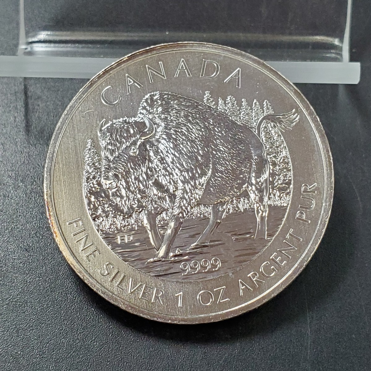 2013 CANADA 5 DOLLAR BUFFALO ~ 1 OZ .9999 FINE SILVER Gem UNC | eBay