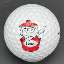 Lenell Dual Logo Golf Ball 1 Titleist DT 2-Piece Pre-Owned