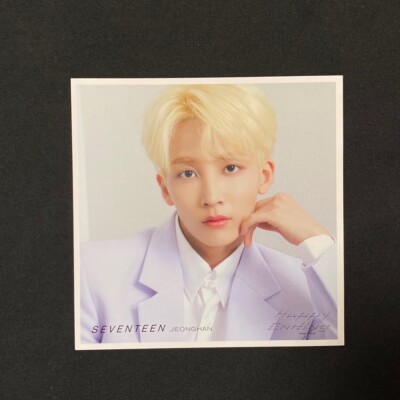 SEVENTEEN Japan 1st single Happy ending A ver. + Jeonghan