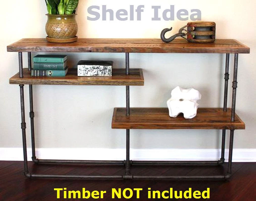 Iron Pipe Sofa Table | Baci Living Room