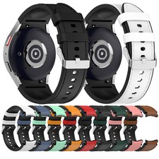 Large/Small Size Silicone Watch Strap Belt Band for Samsung Galaxy Series Watch