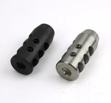 All Steel 5/8x24 TPI Muzzle Brake for .308 with Crush Washer