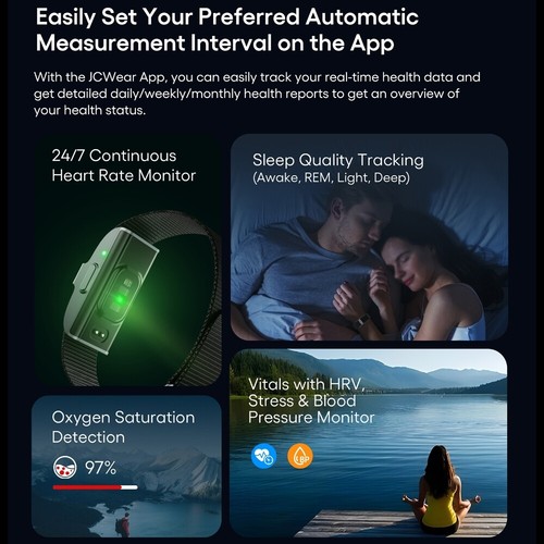 Smart Bracelet Heart Rate Blood Pressure Monitor Sport Fitness Tracker Band - Picture 12 of 12