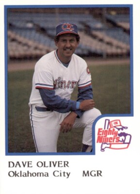 1986 Oklahoma City 89ers ProCards Minor League Issue #15 Dave Oliver MG - NM-MT