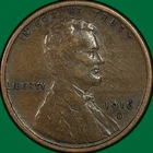 1916-D Lincoln Wheat Cent Extremely Fine XF Coin #40009