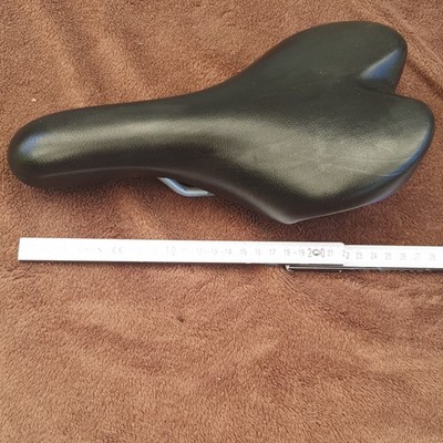 Selle Royal Citybike Fahrradsattel schwarz/blau 27x20 cm, Hersteller-Nr. 2841