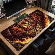 Gandalf vs Demon Balrog Mouse Pad Lord of the Rings Desk Mat