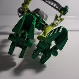LEGO Bionicle Toa Nuva 8567: Lewa Nuva Green (complete) (No Canister, No Manual)