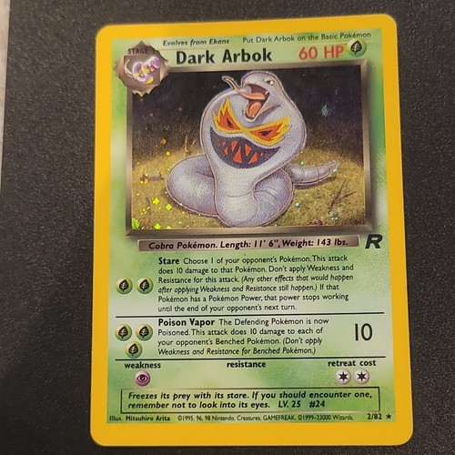 Dark Arbok — Team Rocket