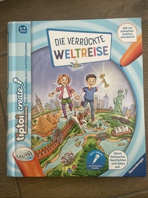 tiptoi  Create   Die verrückte Weltreise | Ravensburger | gepflegt  gut erhalten