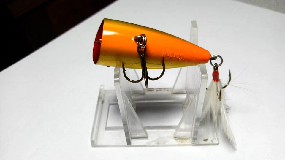 CORDELL, POPPER RESISTENTE-2", LADOS DORADOS/REFLECTANTES,==COMO NUEVO==MARCADO==NUEVO,OTROS Foto 3 de 4