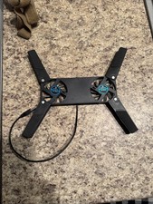 Foldable Cooling Pad Laptop Cooler with Double Fans Laptop Stand USB Powered