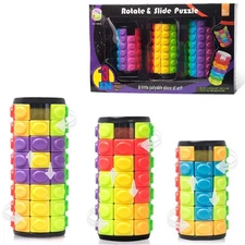R.Y.TOYS Rotate & Slide Puzzle - Fidget Toy for Focus & Creativity, Design Paten