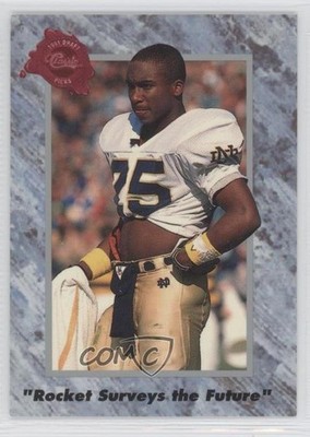 1991 Classic Draft Picks LP's (Limited Print) Rocket Ismail #LP2 Rookie RC 1h9