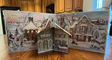 VTG 1960s Pop-Up Advent Calendar Made in Western Germany EXCELLENT