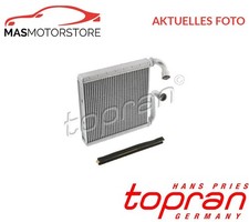 WÄRMETAUSCHER INNENRAUMHEIZUNG VORNE TOPRAN 117 120 A FÜR AUDI TT,Q3,FVP,FVR