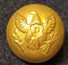 PRE CIVIL WAR ERA 2 PC UNITED STATES DRAGOON OFFICER'S BUTTON ALBERT# DR-4-TYPE