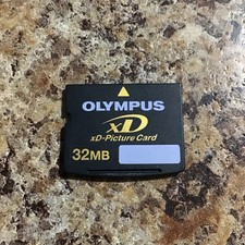 32mb Olympus XD Picture Memory Card for Olympus.fujifilm cameras Tested