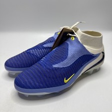 Nike Phantom 6 High Elite FG LV8 White Racer Blue NBY HQ2328-400 Men's Size 6.5