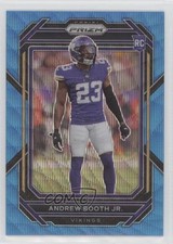 2022 Panini Prizm Rookies Blue Wave Prizm 31/199 Andrew Booth Jr #387 pe8