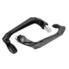  Universal 7/8" Motorcycle Hand Guards, Aluminum Alloy Handlebar Brake & 