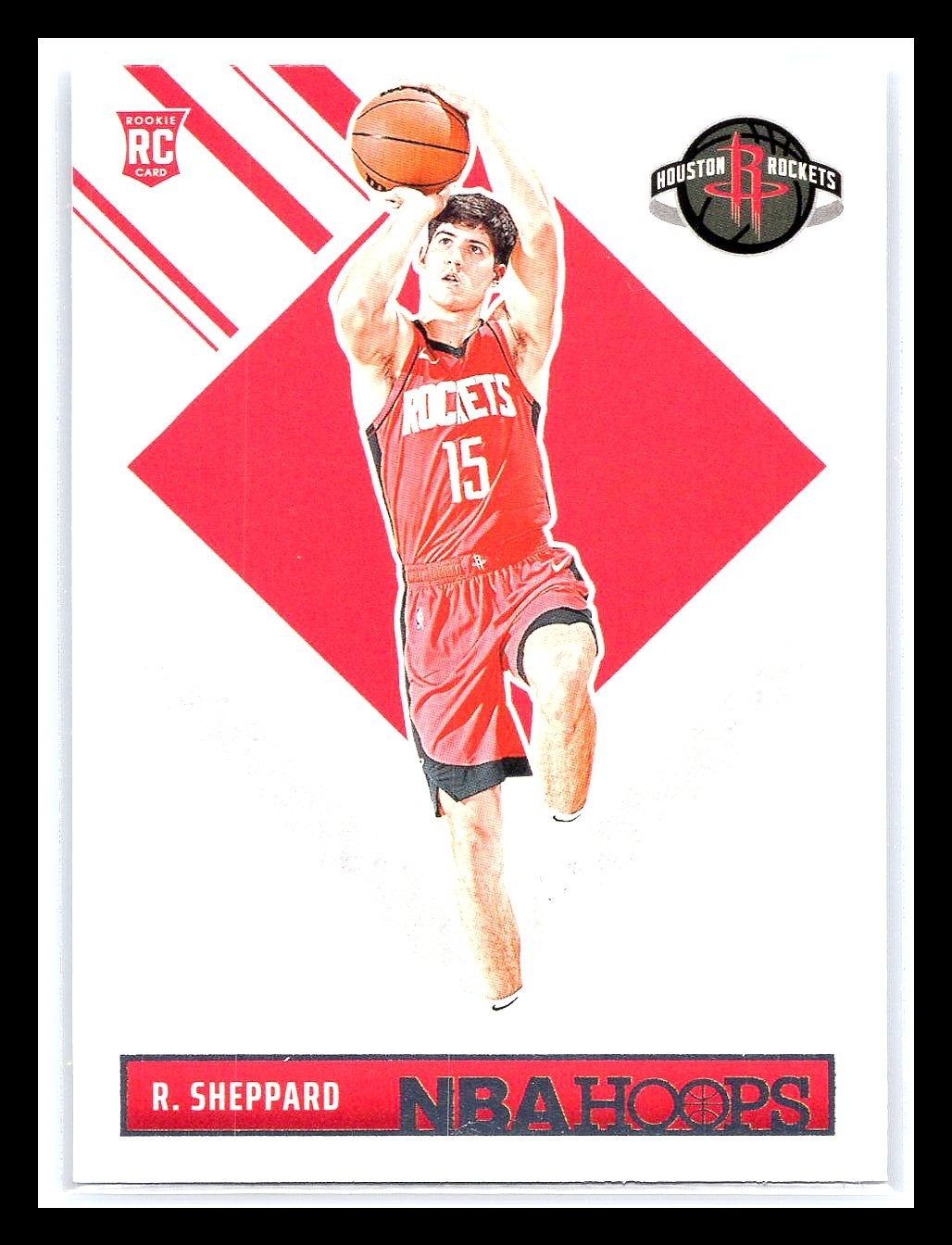 2024-25 Panini NBA Hoops Tribute Reed Sheppard RC #291 - Houston Rockets